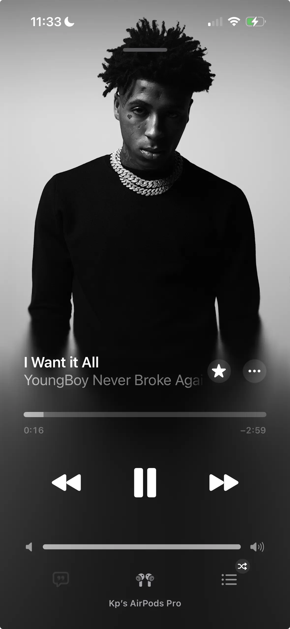 Updated track in apple music